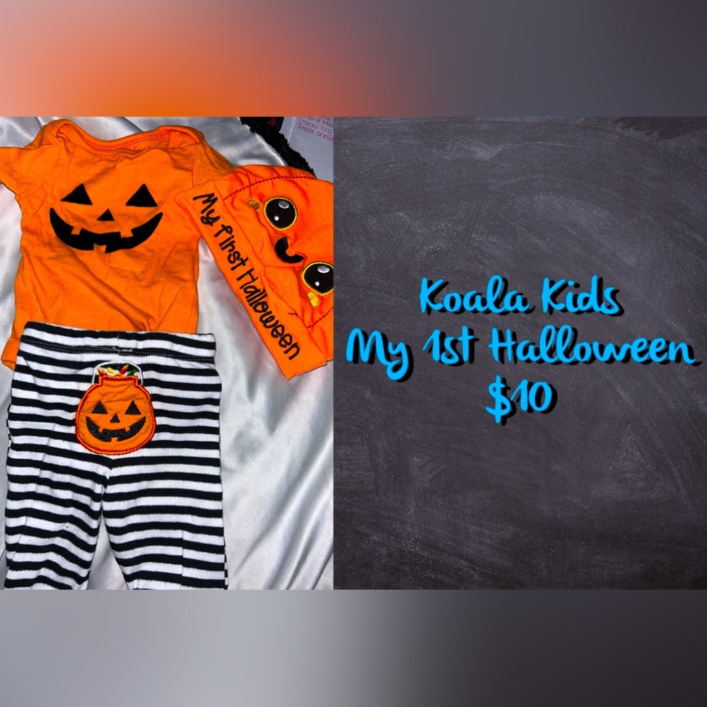 Koala Kids 1st Halloween Outfit Newborn